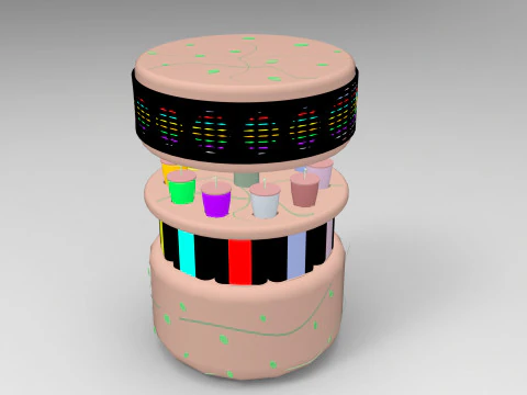 Multifunctional water dispenser 3D Model