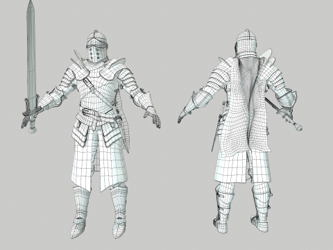 Knight Modèle 3D