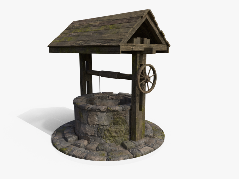 Medieval Well 3D Модель