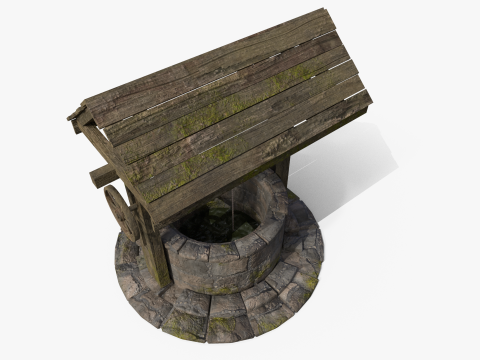 Medieval Well 3D Модель