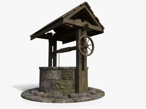 Medieval Well 3D Модель