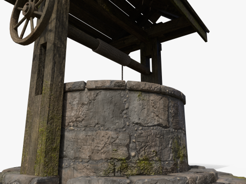 Medieval Well 3D Модель