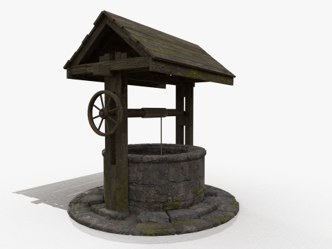 Medieval Well 3D Модель