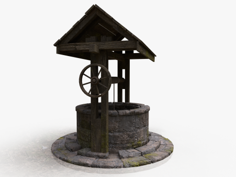 Medieval Well 3D Модель