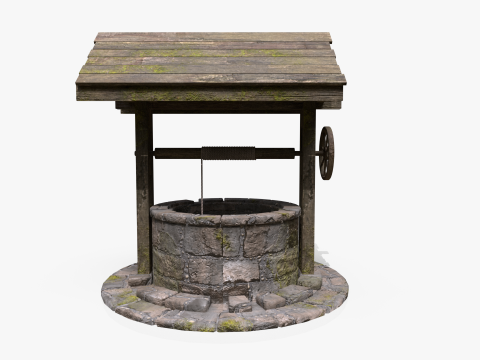 Medieval Well 3D Модель