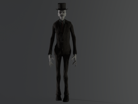 Crooked Man 3D Model