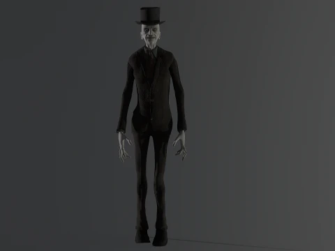 Crooked Man 3D Model