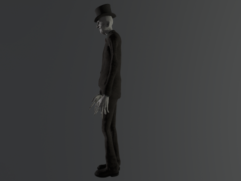 Crooked Man 3D Model