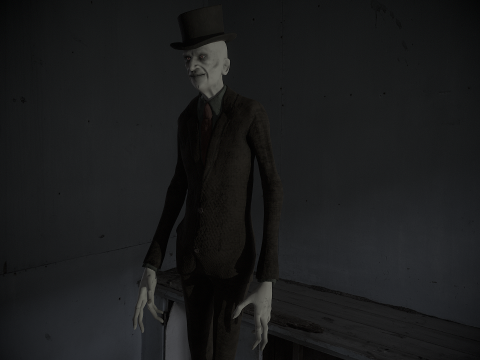 Crooked Man 3D Model
