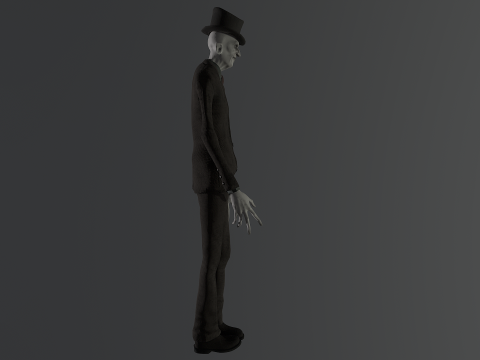 Crooked Man 3D Model