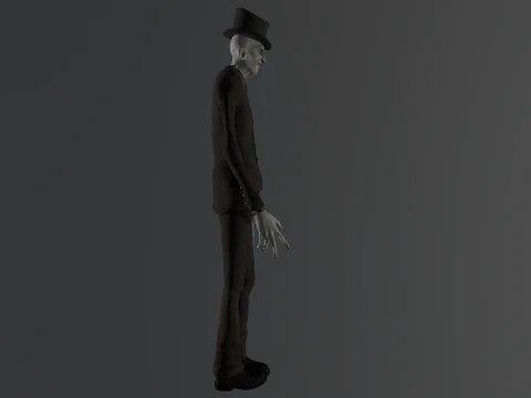 Crooked Man 3D Model