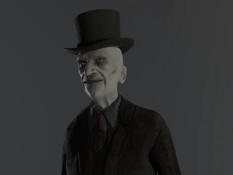 Crooked Man 3D Model