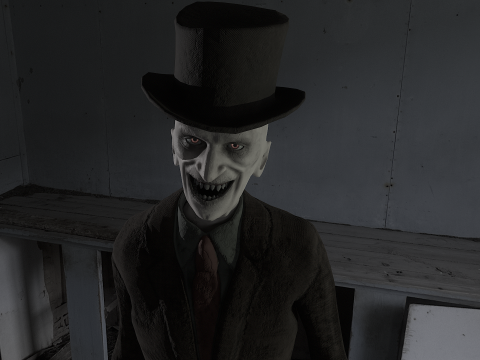 Crooked Man 3D Model