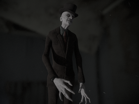 Crooked Man 3D Model