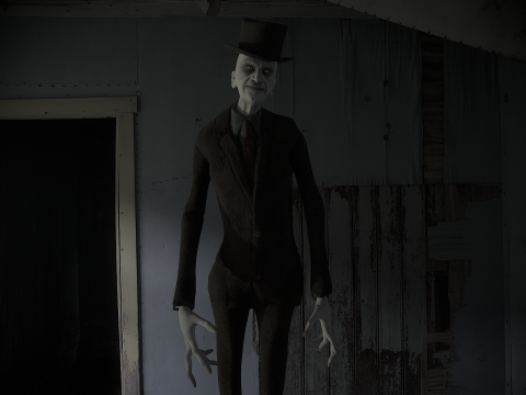 Crooked Man 3D Model