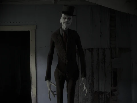 Crooked Man 3D Model
