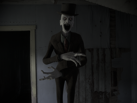 Crooked Man 3D Model