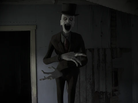 Crooked Man 3D Model