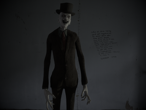Crooked Man 3D Model