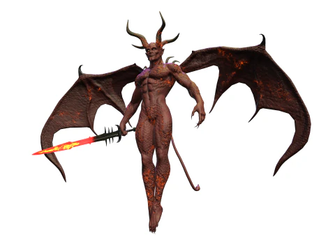 红色恶魔 3D 模型