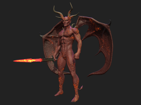 Red Demon 3D 模型