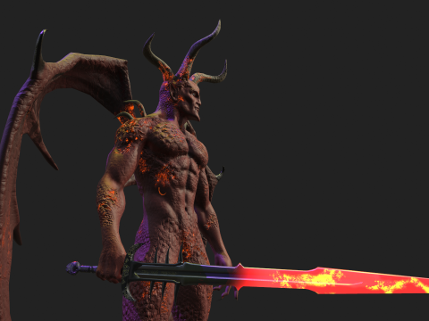 Red Demon 3D 模型
