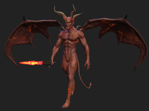 Red Demon 3D 模型