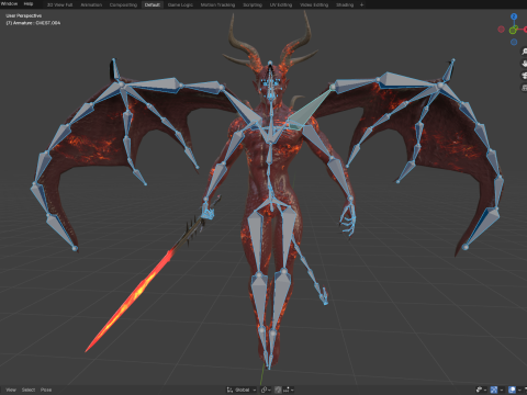 Red Demon 3D 模型