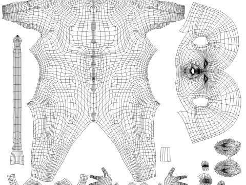 붉은 악마 3D 모델