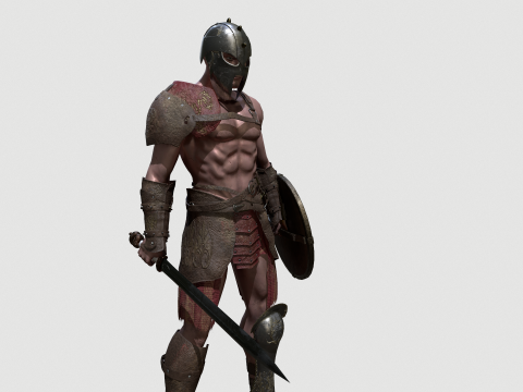 Gladiator 3D Model