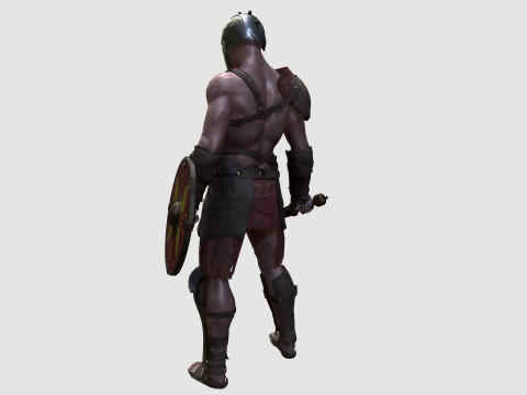 Gladiator 3D Model