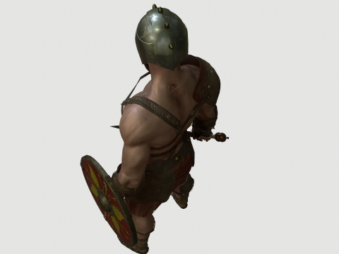 Gladiator 3D Model