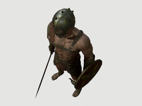 Gladiator 3D Model