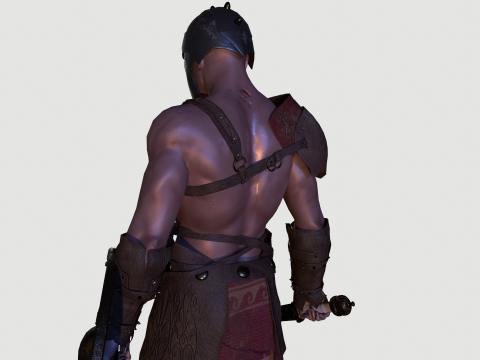 Gladiator 3D Model