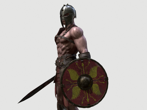 Gladiator 3D Model