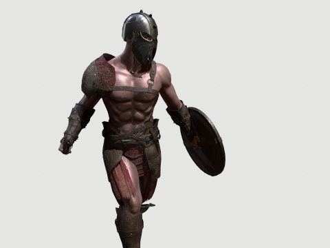 Gladiator 3D Model