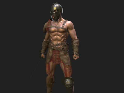 Gladiator 3D Model