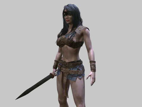 Gladiatrix 3D Model