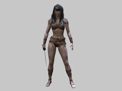 Gladiatrix 3D Model