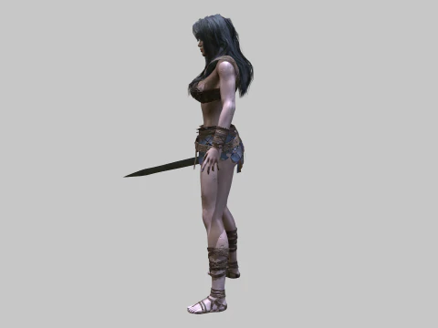 Gladiatrix 3D Model