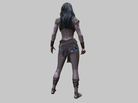 Gladiatrix 3D Model