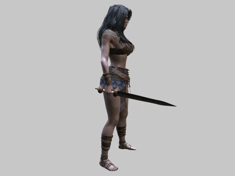 Gladiatrix 3D Model