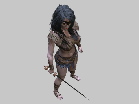 Gladiatrix 3D Model
