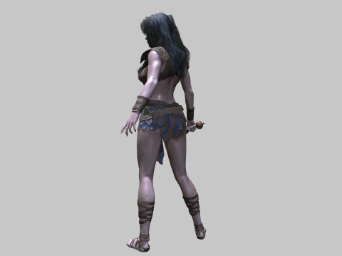 Gladiatrix 3D Model