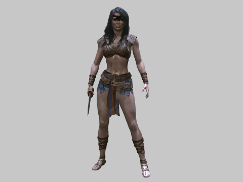 Gladiatrix 3D Model