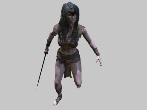 Gladiatrix 3D Model