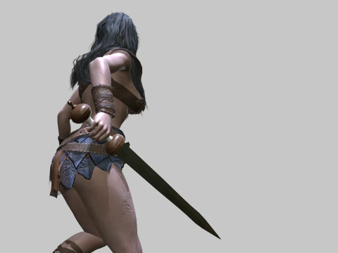 Gladiatrix 3D Model