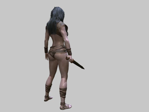 Gladiatrix 3D Model