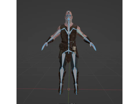 维京狂战士 3D 模型