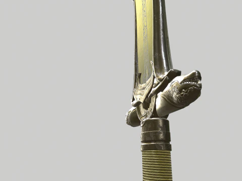 Атлантический меч 3D Модель